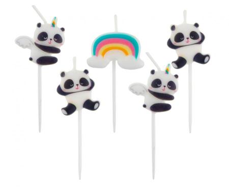 Panda Mini Kerzen